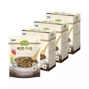 상하키친 비프카레 170g, 3입, 3개 총 9개