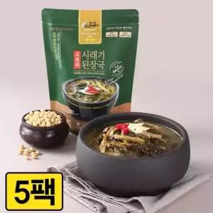 피아골미선씨 고로쇠 시래기된장국 600g x 5팩