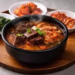 자연깃든 30년전통 가마솥방식 그대로 선지듬뿍 서울식 양평해장국 600g 10개