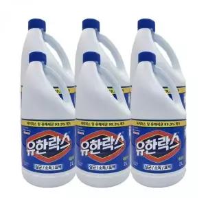 [제이큐]유한락스 2Lx6개