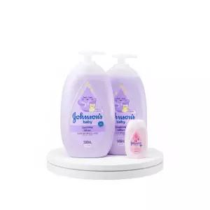[핑크로션 증정] 존슨즈베이비 베드타임 로션 더블 기획(500ml+500ml)