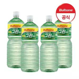 불스원 레인OK 에탄올 그린워셔 1800mlx4개