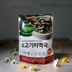 [비비고] CJ제일제당 비비고 소고기 미역국 500g  x 6개