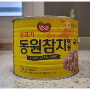 [동원] 동원 라이트 스탠다드 참치 1.88kg 업소용 덕용