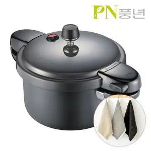 [고급 핸드타월 사은품 증정] 풍년압력밥솥 블랙펄 메가 2인용 / 경질 코팅