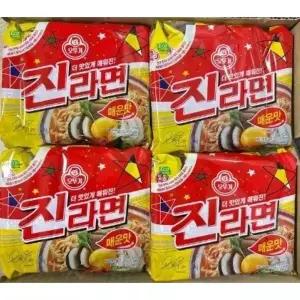 [오뚜기] 오뚜기 진라면 매운맛 120g 40개