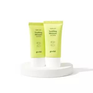 [1등 선크림/화잘먹] 구달 맑은 어성초 진정 수분 선크림 50ml 1+1 기획