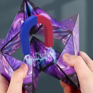 기하학 우주 입체 자석큐브 3D 토이 변신 네모 큐브 우주큐브 자석