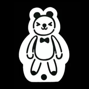 베이킹스텐실 스텐실 곰돌이 떡케이크만들기 CTB12 스텐실도안 베이킹