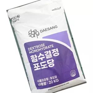 대상 함수결정포도당 20kg 식자재