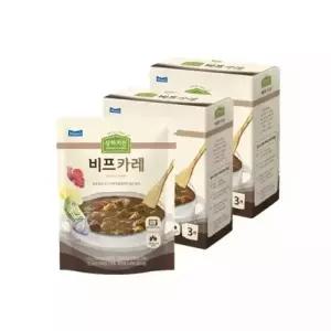 상하키친 비프카레 170g, 3입, 2개 총 6개