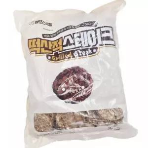 맘모스 떡산적 스테이크 2kg 캠핑고기