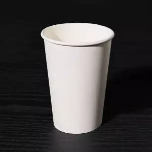 LG 종이컵 무지 390ml (13온스) 1000개 일회용 두꺼운 테이크아웃 커피 컵