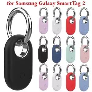 삼성 SmartTag 2 로케이터 트래커 케이스 키 체인 스마트 태그 홀더 용 스크래치 방지 보호 스킨 커버