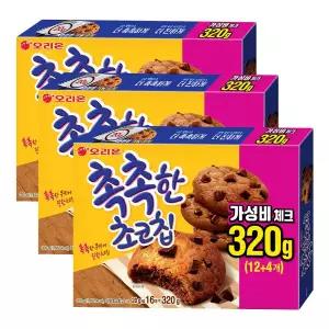 오리온 촉촉한 초코칩 16개입 x 3박스 610646
