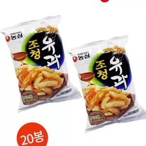 농심 조청유과 96g 20봉 간식