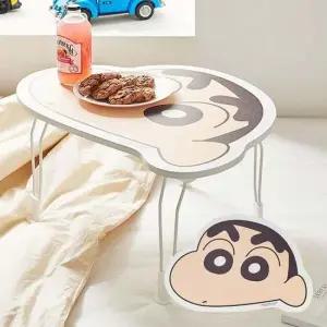[무료배송] 짱구는못말려 접이식 테이블 짱구얼굴 1P 좌식 밥상