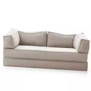 [무료배송] 패브릭소파 팔걸이소파 천소파 침대겸용소파