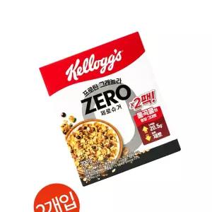 켈로그 프로틴 그래놀라 제로슈거 350g 2개 아침식사