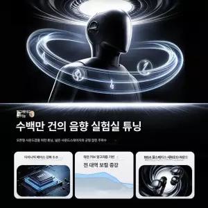 Esrang상점 블루투스이어폰 스파브랜드 귀찌