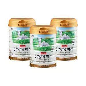 후디스 NEW 산양유아식 시그니처 4단계 800g, 3개