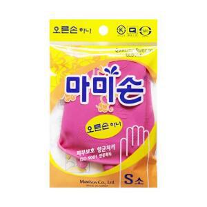 [XBGGKN96]마미손 고무장갑 오른손 하나 S 소 x10켤레