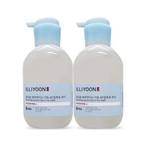 일리윤 세라마이드 아토 6.0 탑투토 워시 500ml 약산성 샴푸 겸용 2개 Ss