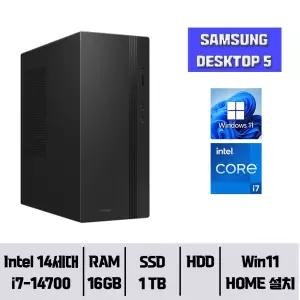 삼성 데스크탑5 DM500TGZ-AD7A Win11 / 16GB 램 / NVMe SSD 1TB / 윈도우11Home// YGY