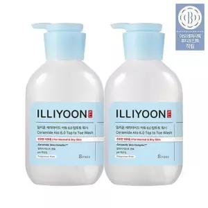 아모레퍼시픽 세라마이드아토6.0탑투토워시 500ml 2입