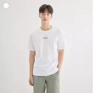 [게스]남성 애슬래저 반팔티셔츠 KP2K04J4