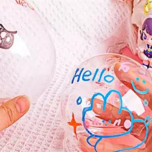 핫딜 파티 용품 실리콘 볼 아이들 풍선놀이 만들기 부푸는테이프5cm-1M