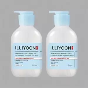 일리윤 세라마이드 아토60 탑투토워시 500ml 2개