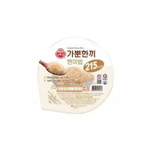 오뚜기 가뿐한끼 현미밥 30개