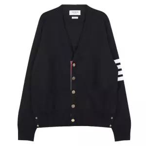 [톰브라운]라프리마 [THOM BROWNE] 톰브라운 4바 스트라이프 밀라노 스티치 가디건 MKC171A00219-415