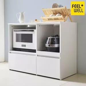[필웰]RZ9456 데이아 광파오븐 렌지대 (서랍둘) DVX