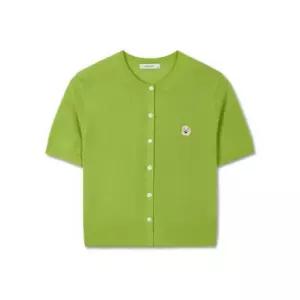 [롯데백화점]프로젝트엠 [정상가:59,900원]여성 레이온혼방 프로젝트멍 와펜 반팔 가디건(EPG2EC2200)
