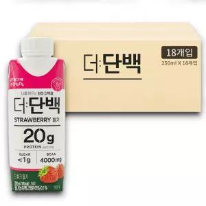 더단백 프로틴 드링크 딸기 250ml 18개