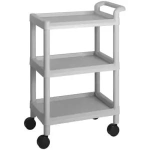 드레싱 드레싱카 병원 웨건 서빙 핸드 카트 PVC 101B 3단