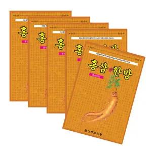 (총200장)붙이는 홍삼 한방 패드1팩 20장 X10개 + 물티슈+팩1매/총200장/파스형/무릎/손목관절/29년06월까지