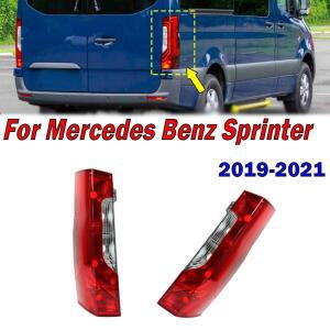 메르세데스 벤츠 스프린터 W907 W910 용 EU 버전 2019 2020 2021 후미등 신호 램프 전구 없는 자동 후미등