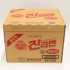 오뚜기 진라면 봉지라면 매운맛 40개입
