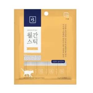 [하프클럽/셀럽하우스]브리더랩 반려묘 간식 닭고기 스틱 30개입 고양이 영양