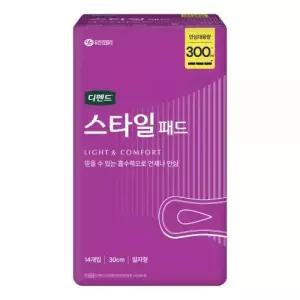 디펜드 스타일 여성 요실금 패드 안심대용량 14매x4팩