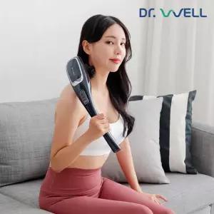 닥터웰 핸드 안마기 무선 목 어깨 허리 6종 안마봉 마사지기 DR-2022 (네이비)