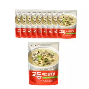 교동식품 버섯들깨탕 500g x 10팩 1013878