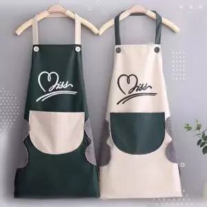 러블리 방수 앞치마 핸드 타월 타올 주방용 카페 공방