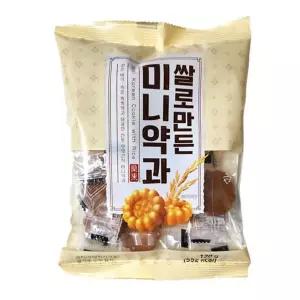 빠른배송 미니약과 yakgwa 쌀로만든 동화 120gX20개 약과 간식 한과 수앤서D1