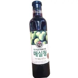 백설 매실청 1.025kg 카페용