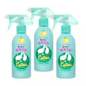 [LG생활건강] 온더바디 발을씻자 코튼 풋샴푸 프레쉬 레몬민트 385ml x 3개