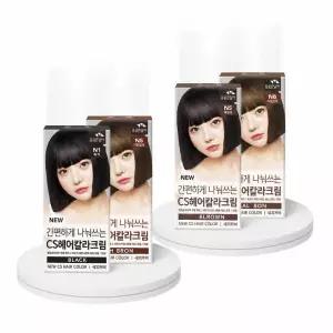 간편하게 나눠쓰는 CS헤어칼라크림 (염색+새치겸용)